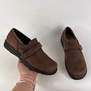 Teva Vermont loafers women's size 7.5 brown leather minimalist slip on shoes